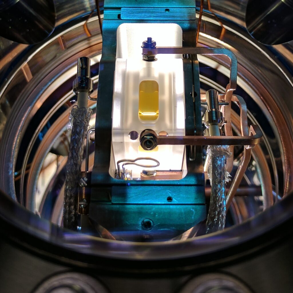 Ion Trap courtesy of Quantum Control Lab University of Sydney